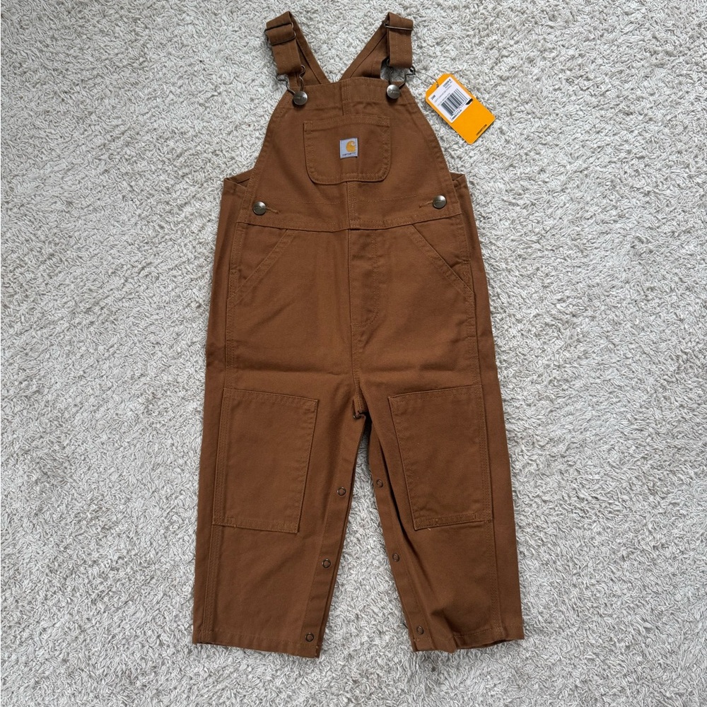 Carhartt Kids Brown Overalls